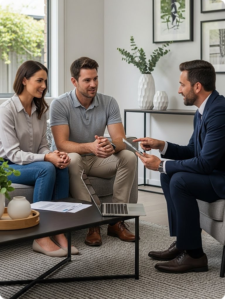 Lending expert providing home loan guidance